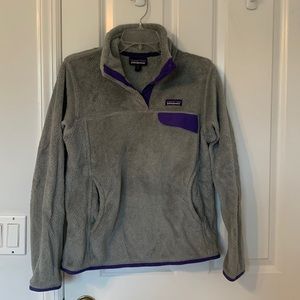 Patagonia pull over with pockets